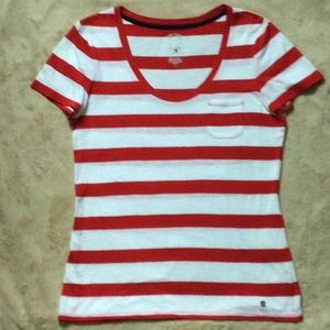 Sweet Tommy Hilfiger Candy Striped, Pocket Tee